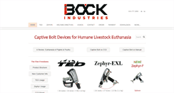 Desktop Screenshot of bock-industries.com